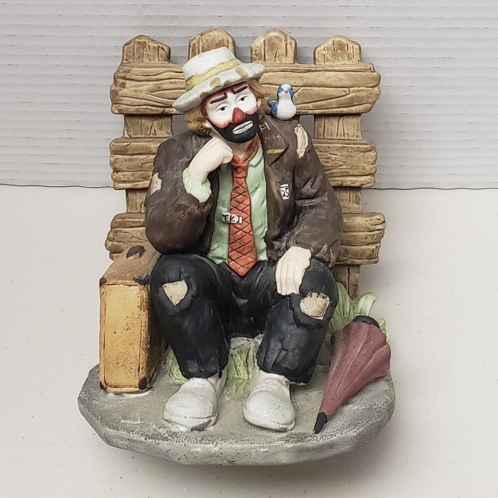 Emmett Kelly Jr Hobo Clown Figure